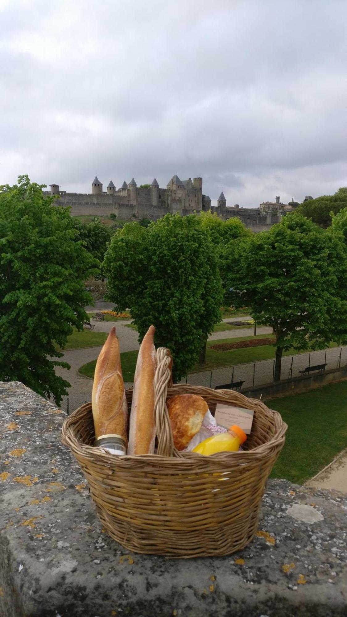 Les Remparts De Caroline, Au Pied De La Cite. Villa Carcassonne Buitenkant foto